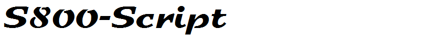 S800-Script