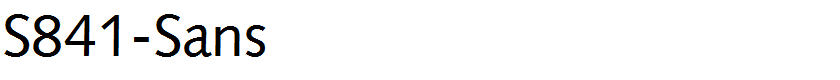 S841-Sans