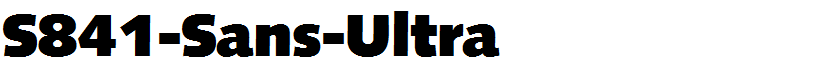S841-Sans-Ultra
