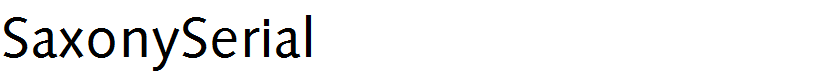 SaxonySerial