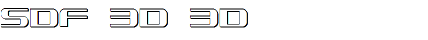 SDF 3D 3D