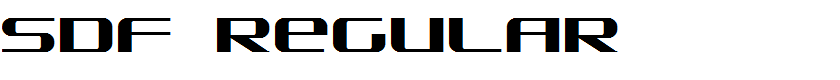 SDF Regular