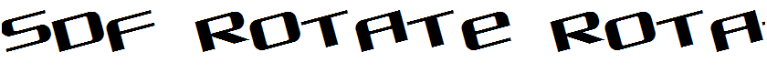 SDF Rotate Rotate