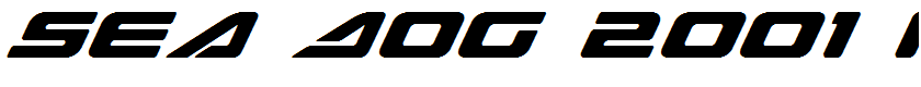 Sea Dog 2001 Italic Italic