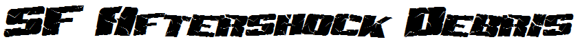 SF Aftershock Debris Italic