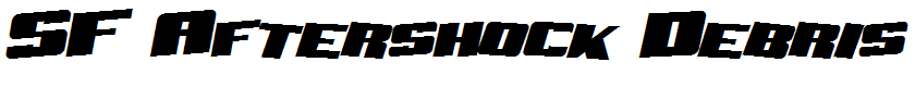 SF Aftershock Debris Solid Italic
