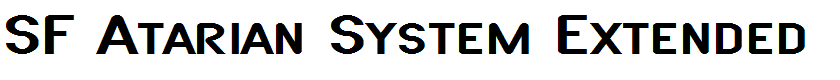 SF Atarian System Extended