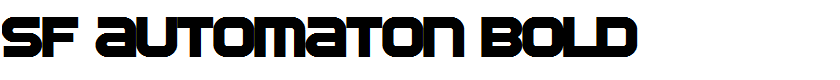 SF Automaton Bold