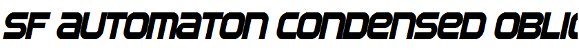 SF Automaton Condensed Oblique