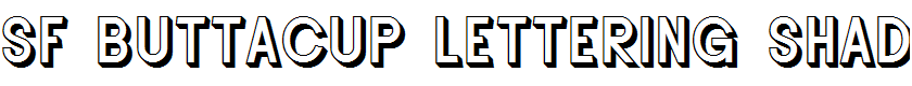 SF Buttacup Lettering Shaded