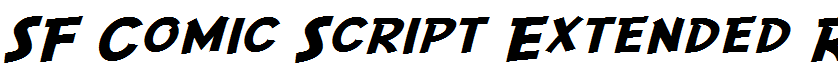 SF Comic Script Extended Regular