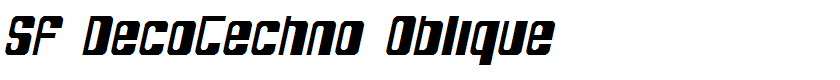 SF DecoTechno Oblique