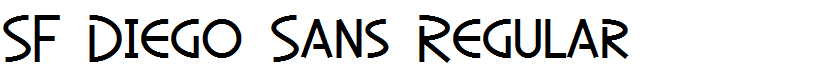 SF Diego Sans Regular
