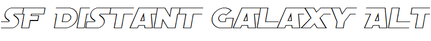 SF Distant Galaxy AltOutline Italic