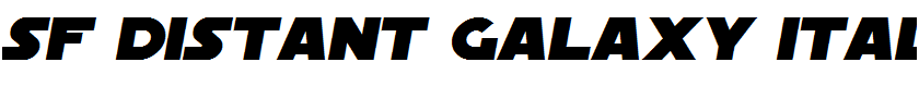 SF Distant Galaxy Italic
