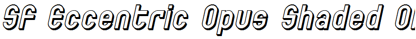 SF Eccentric Opus Shaded Oblique
