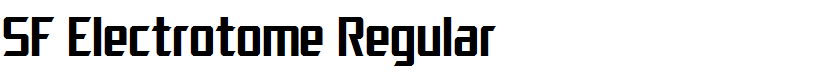 SF Electrotome Regular