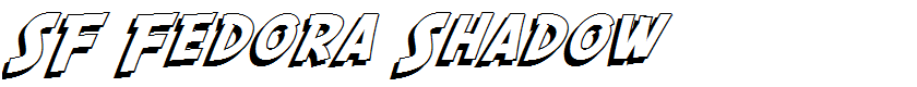 SF Fedora Shadow