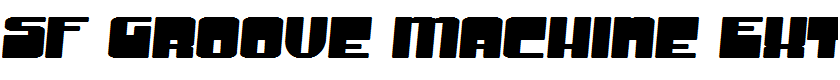 SF Groove Machine Extended Bold
