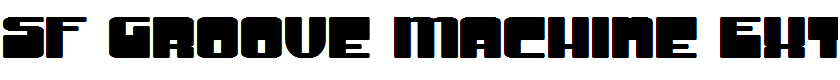 SF Groove Machine ExtUpright Bold