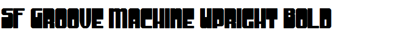 SF Groove Machine Upright Bold