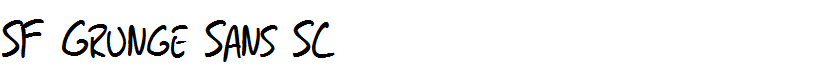 SF Grunge Sans SC