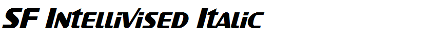 SF Intellivised Italic