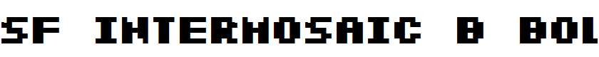 SF Intermosaic B Bold