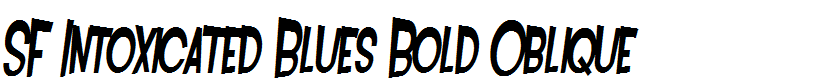 SF Intoxicated Blues Bold Oblique