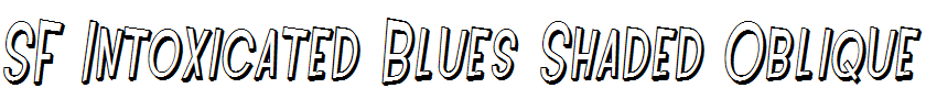 SF Intoxicated Blues Shaded Oblique