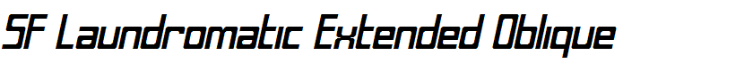 SF Laundromatic Extended Oblique