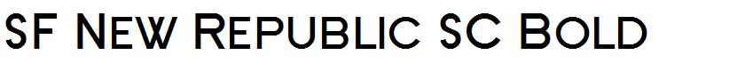 SF New Republic SC Bold