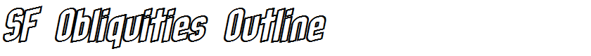 SF Obliquities Outline