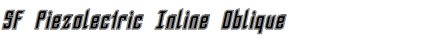SF Piezolectric Inline Oblique