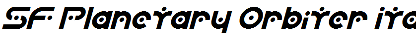 SF Planetary Orbiter Italic