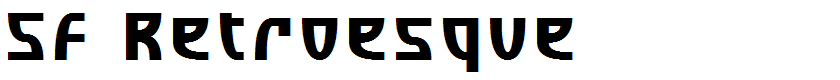 SF Retroesque
