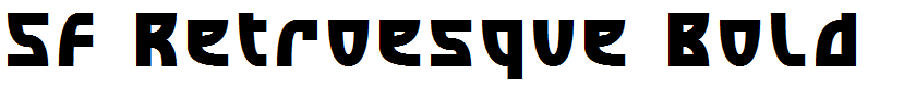 SF Retroesque Bold