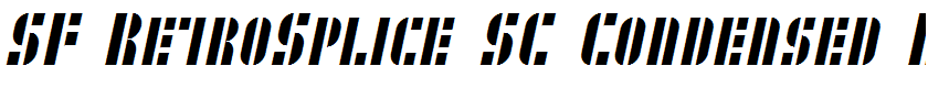 SF RetroSplice SC Condensed Regular