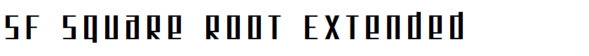 SF Square Root Extended