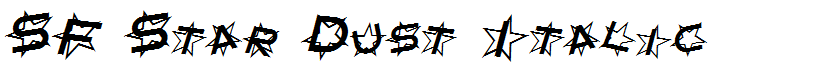 SF Star Dust Italic