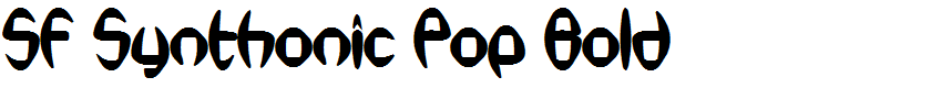 SF Synthonic Pop Bold