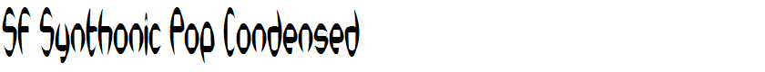 SF Synthonic Pop Condensed