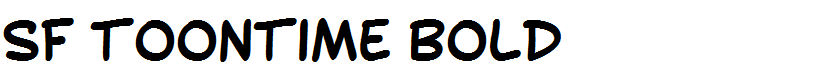 SF Toontime Bold