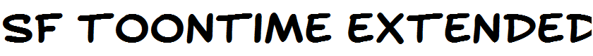 SF Toontime Extended Bold