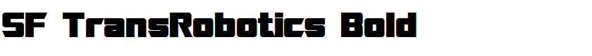 SF TransRobotics Bold