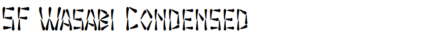 SF Wasabi Condensed