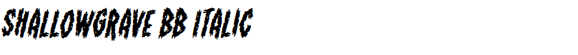 ShallowGrave BB Italic