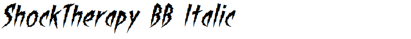 ShockTherapy BB Italic