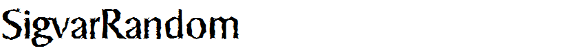 SigvarRandom