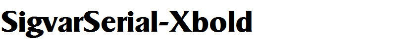 SigvarSerial-Xbold